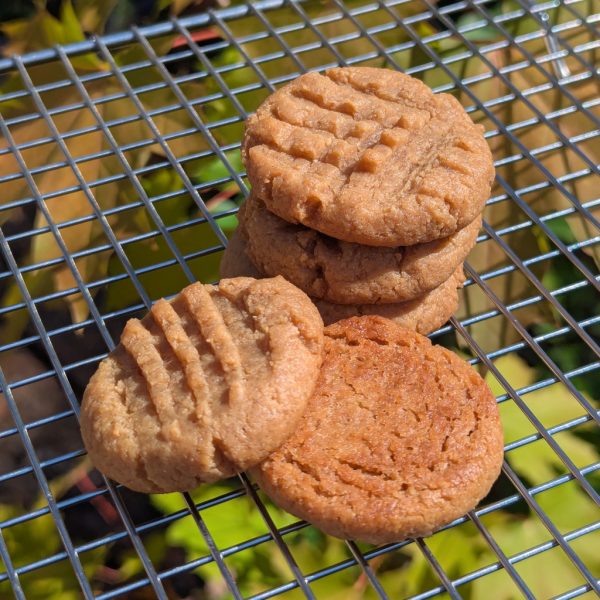 100mg THC Peanut Butter Cookies - No Sugar, Flour or Dairy!